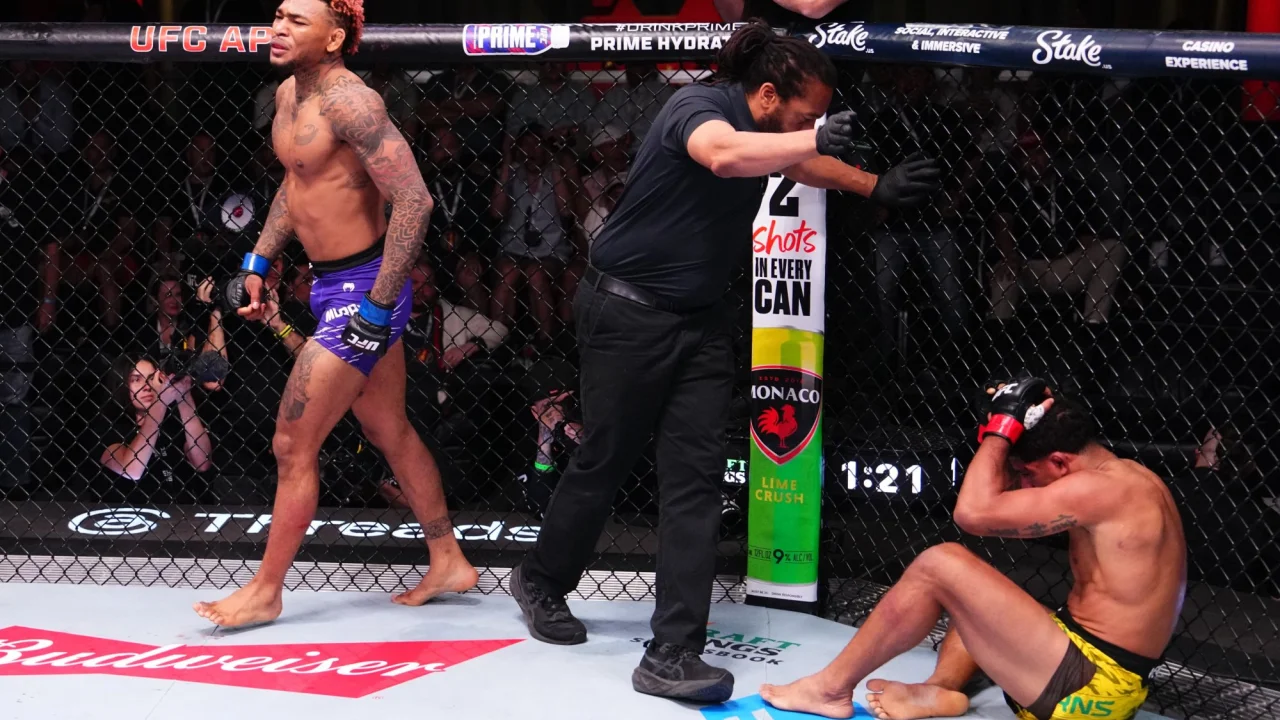 18-0! Главное событие UFC Vegas 106 завершилось нокаутом в первом раунде