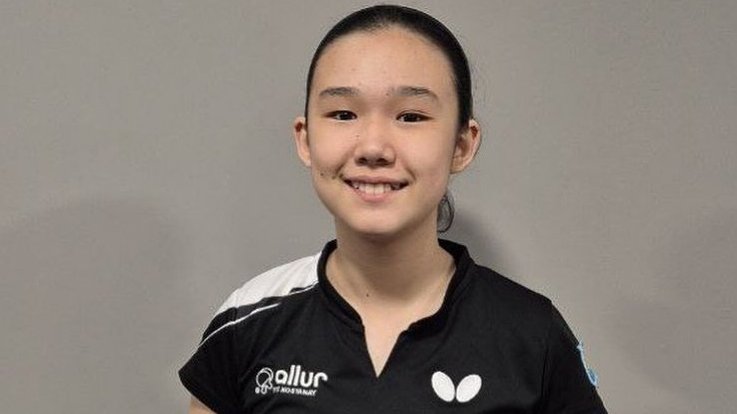 12-летняя казахстанка выиграла престижный турнир по настольному теннису