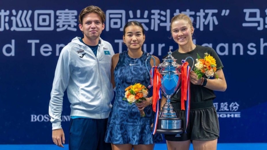 20-летняя теннисистка из Казахстана выиграла четвертый турнир в сезоне