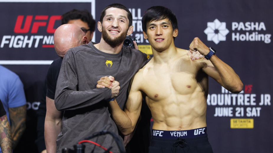 Азат Максум вернулся в Казахстан после боя с Тагиром Уланбековым на UFC Баку (ВИДЕО)