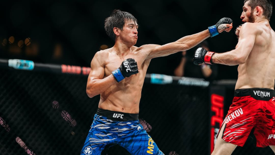 "Три недели подготовки - и все равно я показал бой" - Азат Максум после UFC в Баку