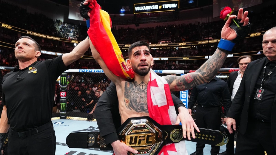 Чемпион UFC нашел слабое место Илии Топурии
