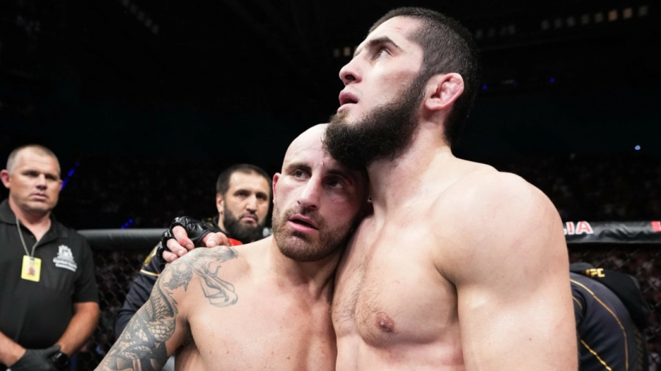 Комментатор UFC назвал ошибкой переход Махачева в дивизион к Рахмонову