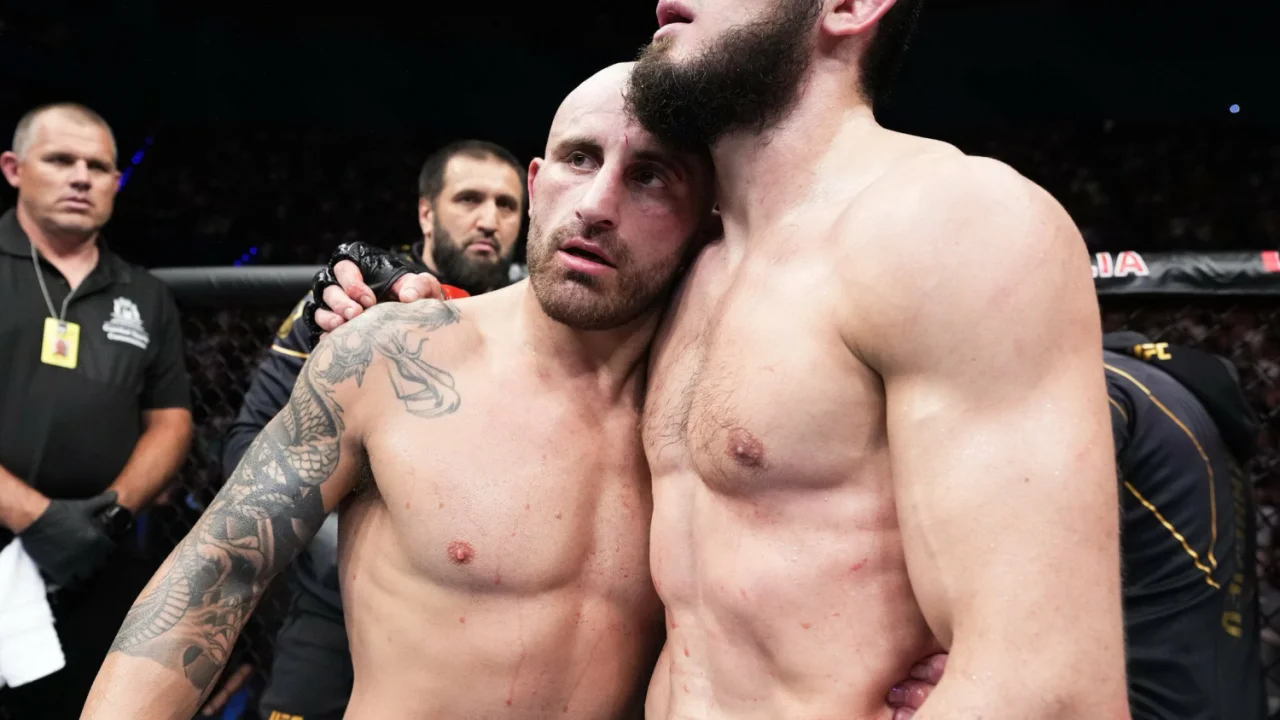 Комментатор UFC назвал ошибкой переход Махачева в дивизион к Рахмонову