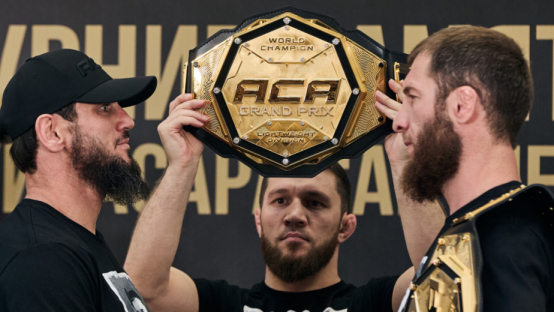 ACA MMA | Абдулазиз Абдулвахабов (справа) нокаутировал Али Багова в тетралогии