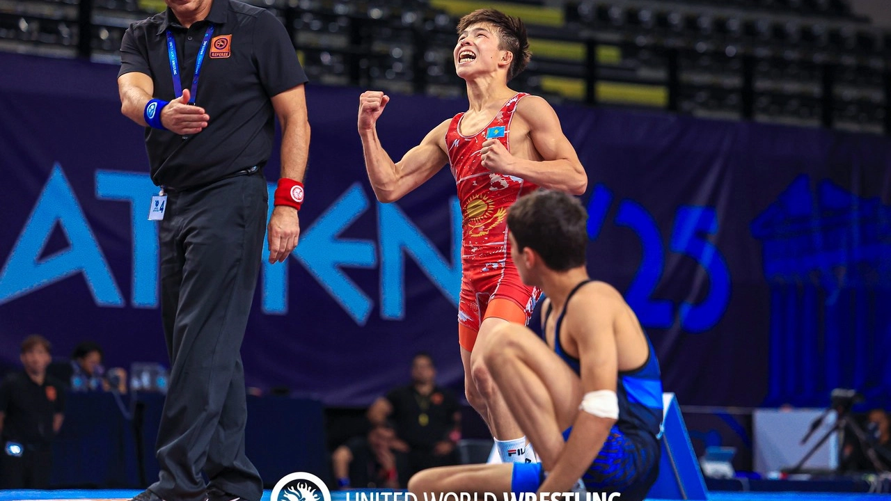 Все чемпионы и призеры! Каким стал Казахстан на ЧМ-2025 по греко-римской борьбе до 17 лет