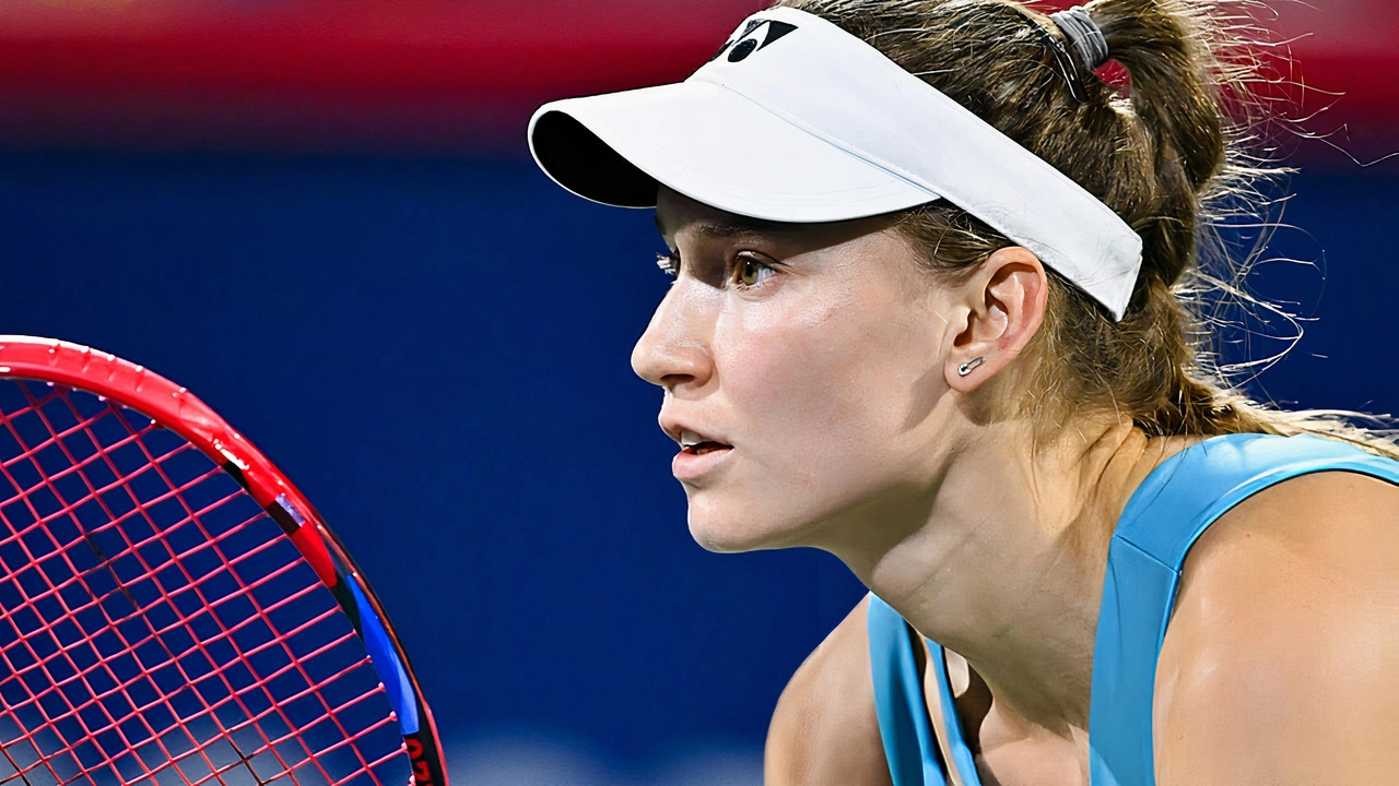 Елена Рыбакина разгромила первую ракетку мира на Мастерсе в США (ВИДЕО)