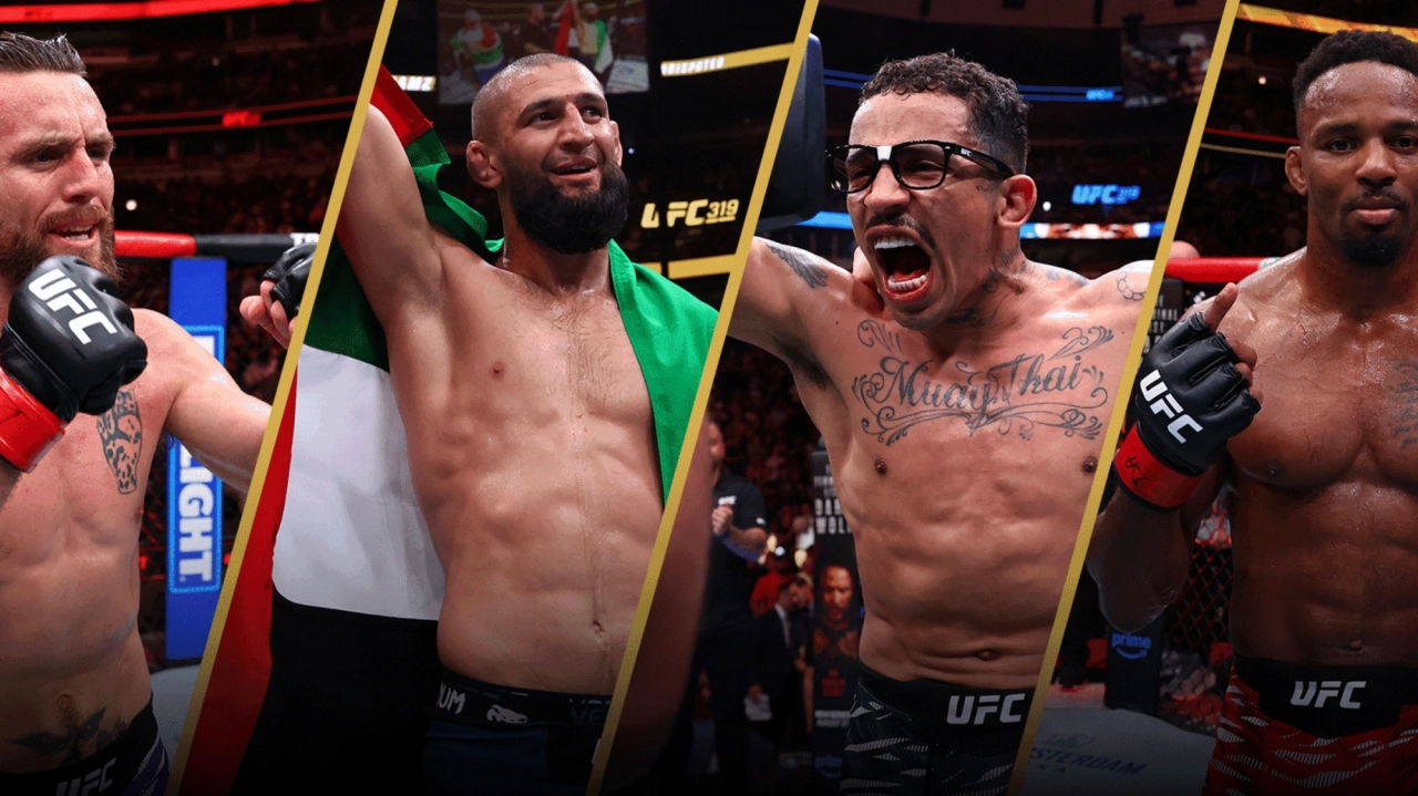 Чемпионство Чимаева, поражение Идириса: видео и результаты всех боев UFC 319