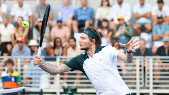 Александр Бублик впервые в карьере вышел в 1/8 US Open (ВИДЕО)
