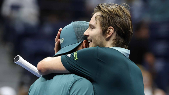 Александр Бублик высказался о матче с лучшим теннисистом мира на US Open-2025