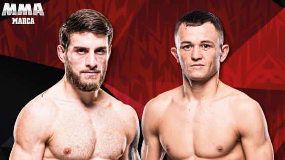 Бекзат Алмахан проведет бой с братом Илии Топурии на турнире UFC в Катаре