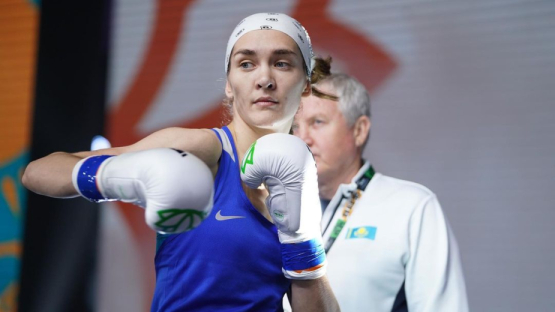 Карина Ибрагимова вышла в четвертьфинал ЧМ-2025 по боксу!