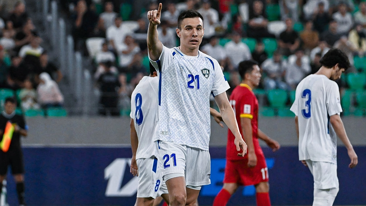 Сборная Узбекистана выиграла Кубок CAFA, обыграв Иран