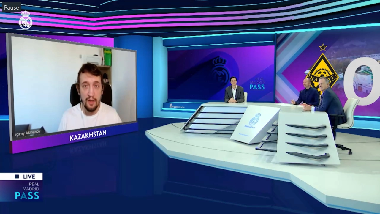 Казахский язык прозвучал в эфире "Реал Мадрид ТВ" 🇰🇿 И от испанца, и от Спорта Шредингера! (ВИДЕО)