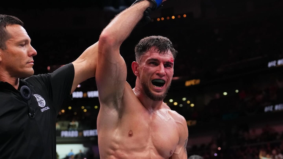 Прямая трансляция боя Николая Веретенникова в UFC