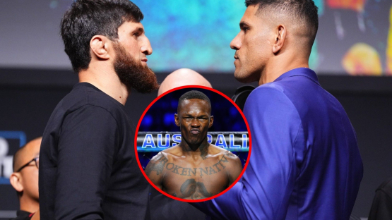 Исраэль Адесанья дал прогноз на реванш Перейры и Анкалаева