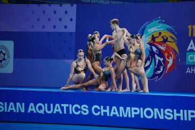 Казахстан выиграл общий зачет чемпионата Азии по водным видам спорта