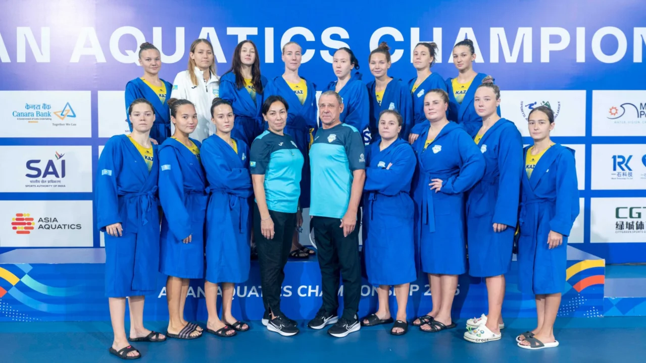 Казахстан завоевал бронзу на Чемпионате Азии по водному поло