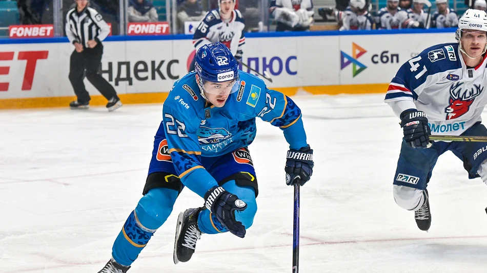 Форвард сборной Казахстана на просмотре в "Барысе"