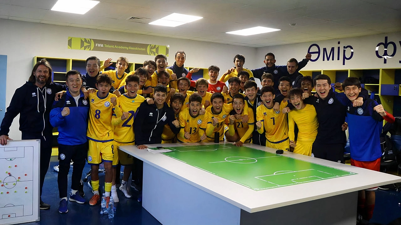 Казахстан U15 обыграл Узбекистан U15 в товарищеском матче 