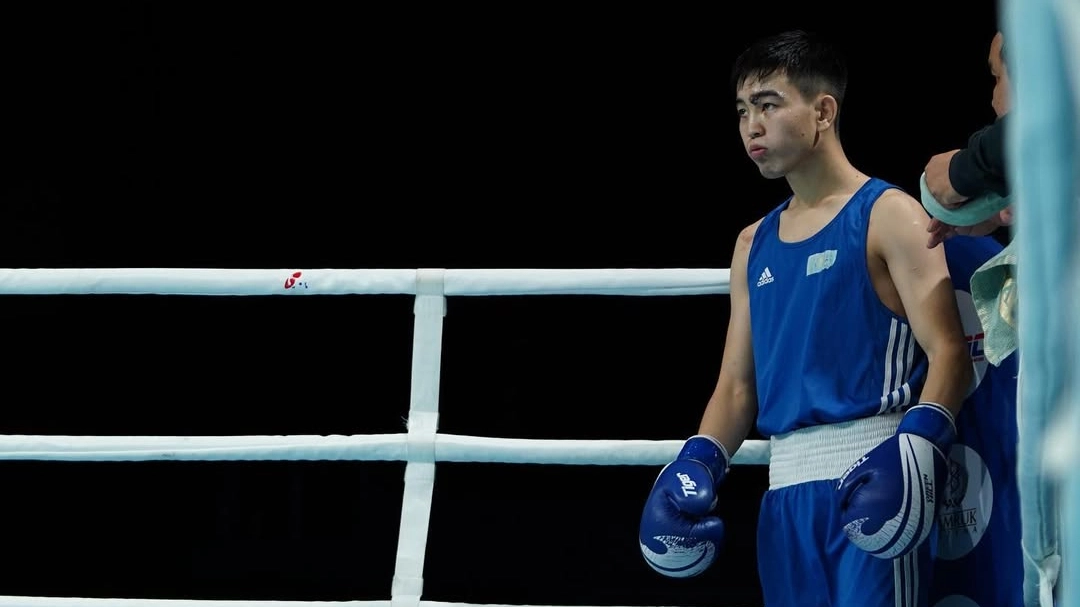 Нокаутом завершился поединок на чемпионате Казахстана по боксу