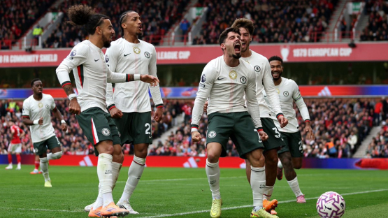 "Челси" разгромно выиграл матч в чемпионате Англии (ВИДЕО)