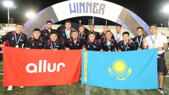 Как Казахстан зажег в ЛЧ от Socca: вратарь исполнил Анарбекова, а AFC Allur из Костаная взял бронзу!