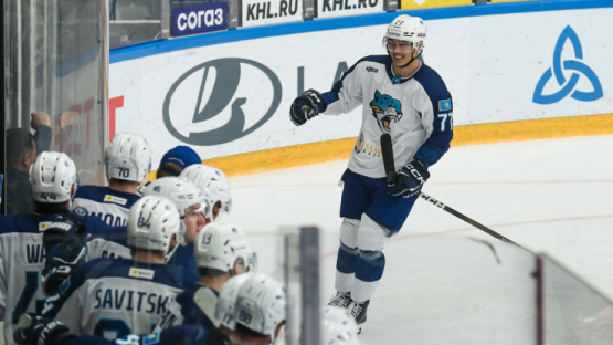 "Барыс" прервал результативную серию в КХЛ (ВИДЕО)