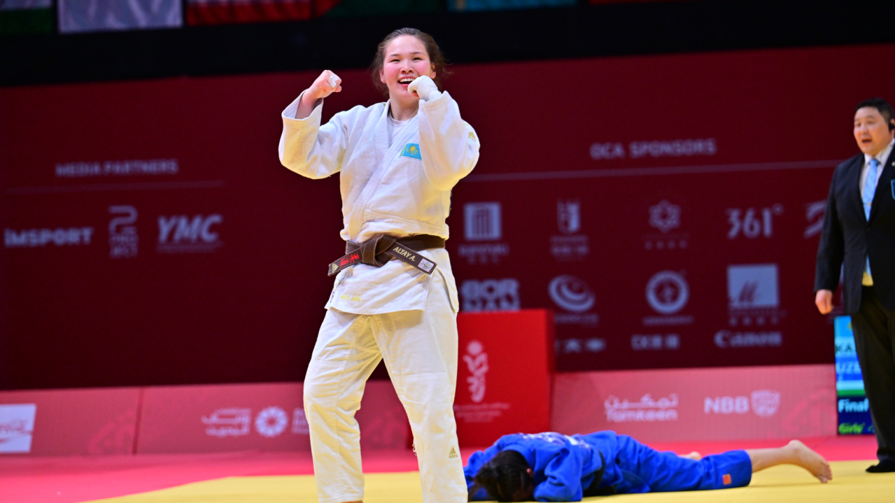 Аиша Алтай - чемпионка юношеских Азиатских игр-2025 в дзюдо!