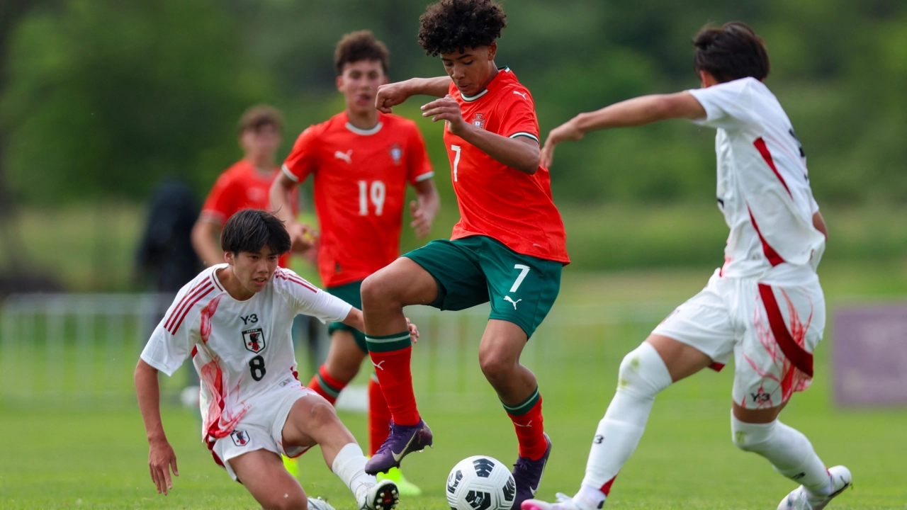 Сын Роналду дебютировал за юношескую сборную Португалии