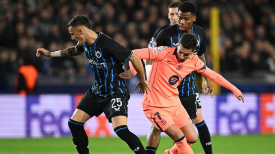 Обзор матча Лиги чемпионов "Брюгге" - "Барселона" (3:3)