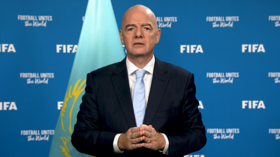 Президент ФИФА Джанни Инфантино поздравил "Кайрат" с чемпионством
