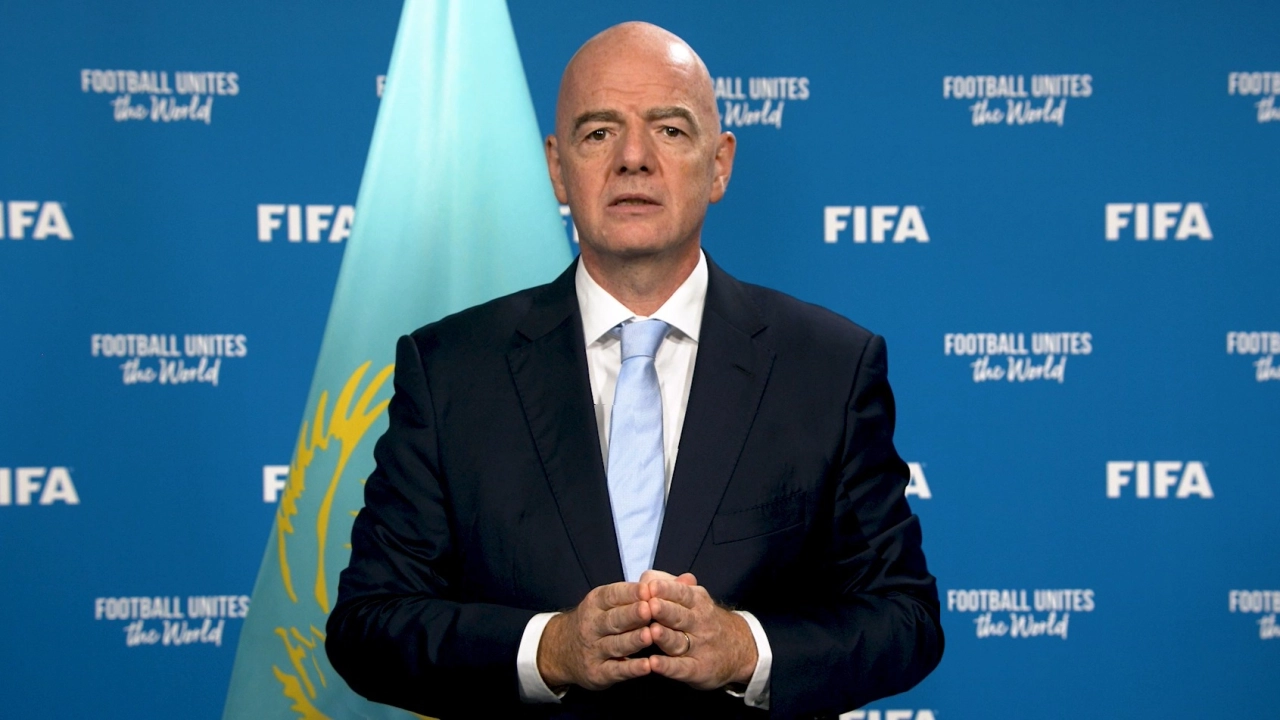Президент ФИФА Джанни Инфантино поздравил "Кайрат" с чемпионством