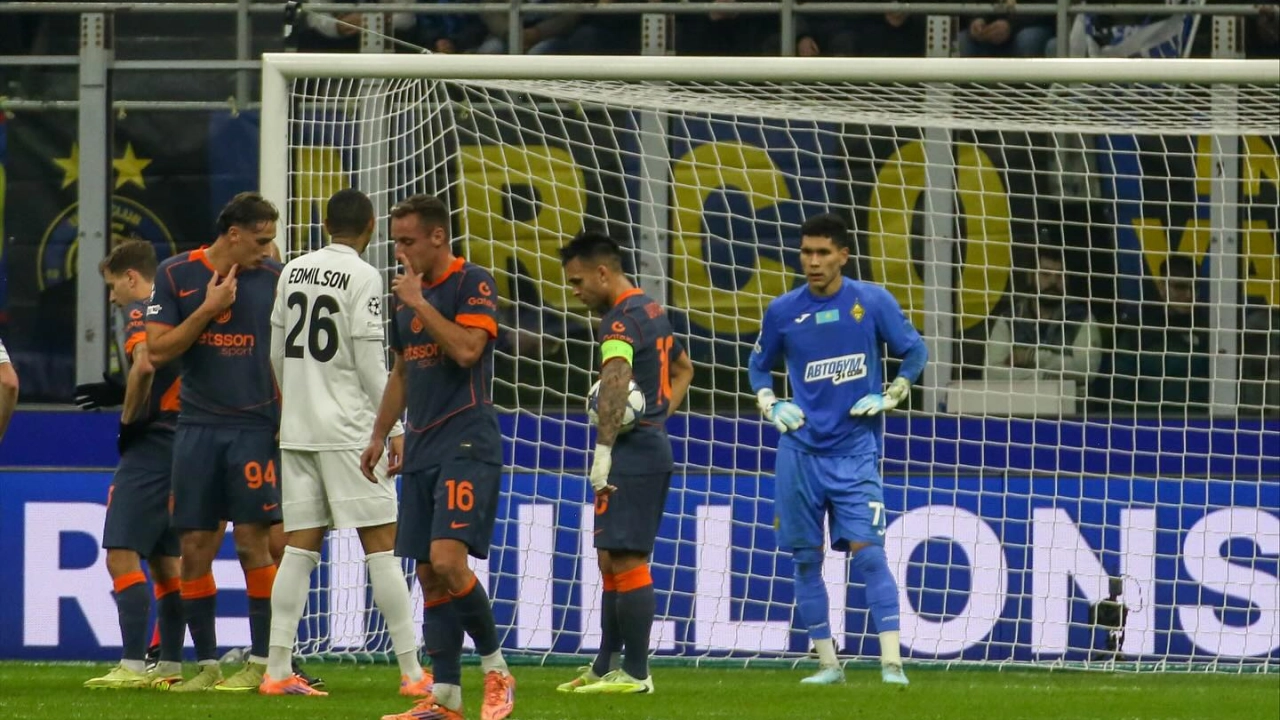 Названа главная звезда "Кайрата" в матче Лиги чемпионов с "Интером"