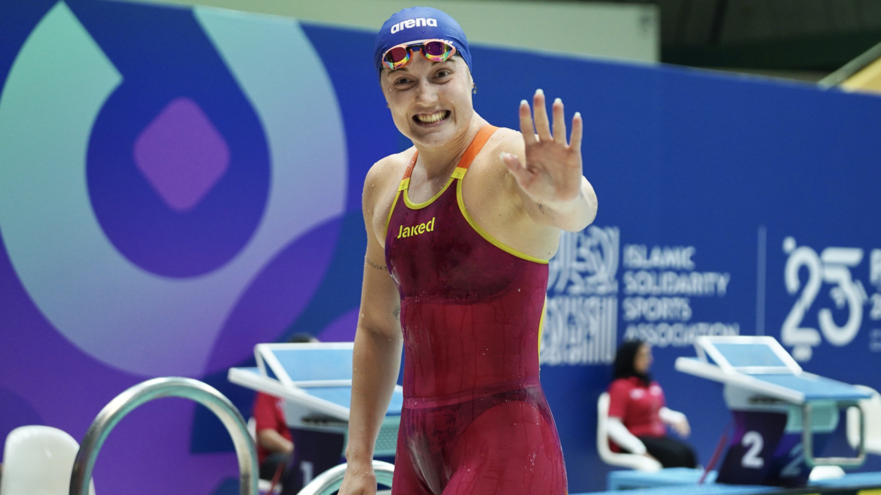 У Казахстана еще две медали в плавании на Исламских играх