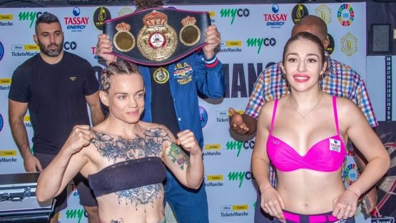 Ангелина Лукас проиграла американке в бою за титул WBA Gold: видео 