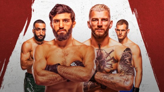 Результаты взвешивания UFC Катар: Алмабаев, Алмахан, Топурия, Царукян, Хукер, Гэрри и другие