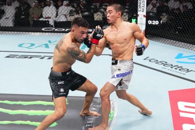 Асу Алмабаев поднялся в рейтинге UFC после победы