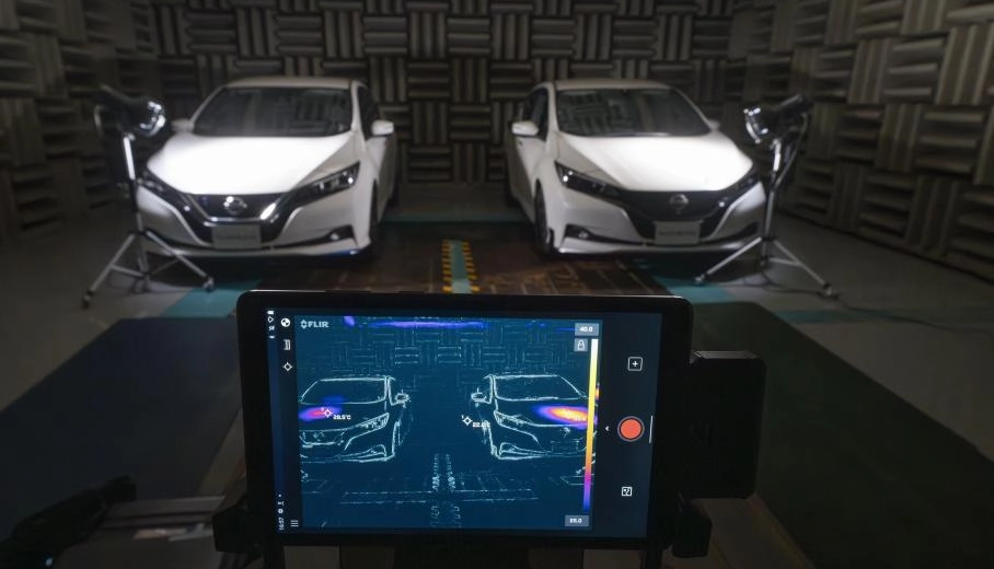 В Nissan создали "охлаждающую" краску для авто