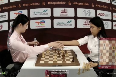 Бибисара Асаубаева вышла в финал чемпионата мира по блицу